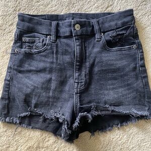 American Eagle Curvy Super Hi-Rise Shortie Shorts Size 2